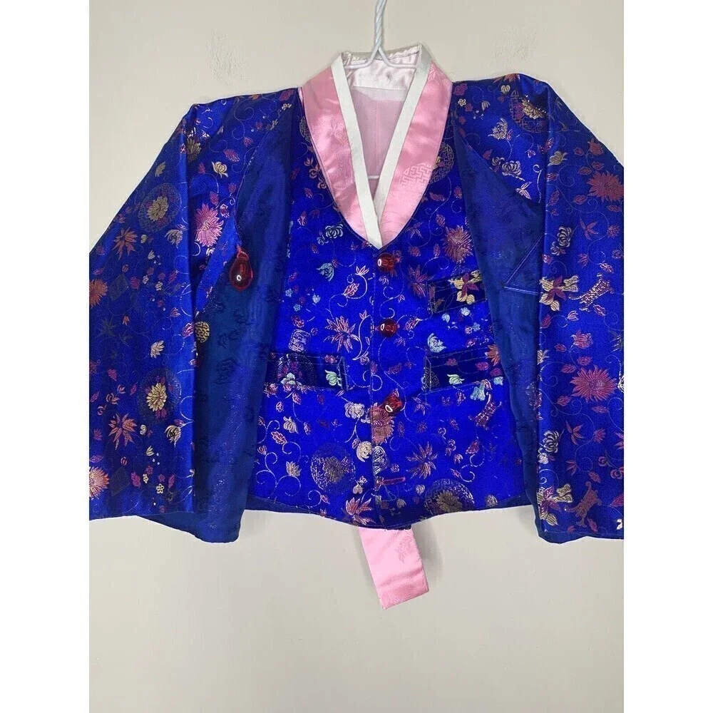 Geisha Girl Japanese Kimono, Jacket & Vest Costume Size XS Handmade